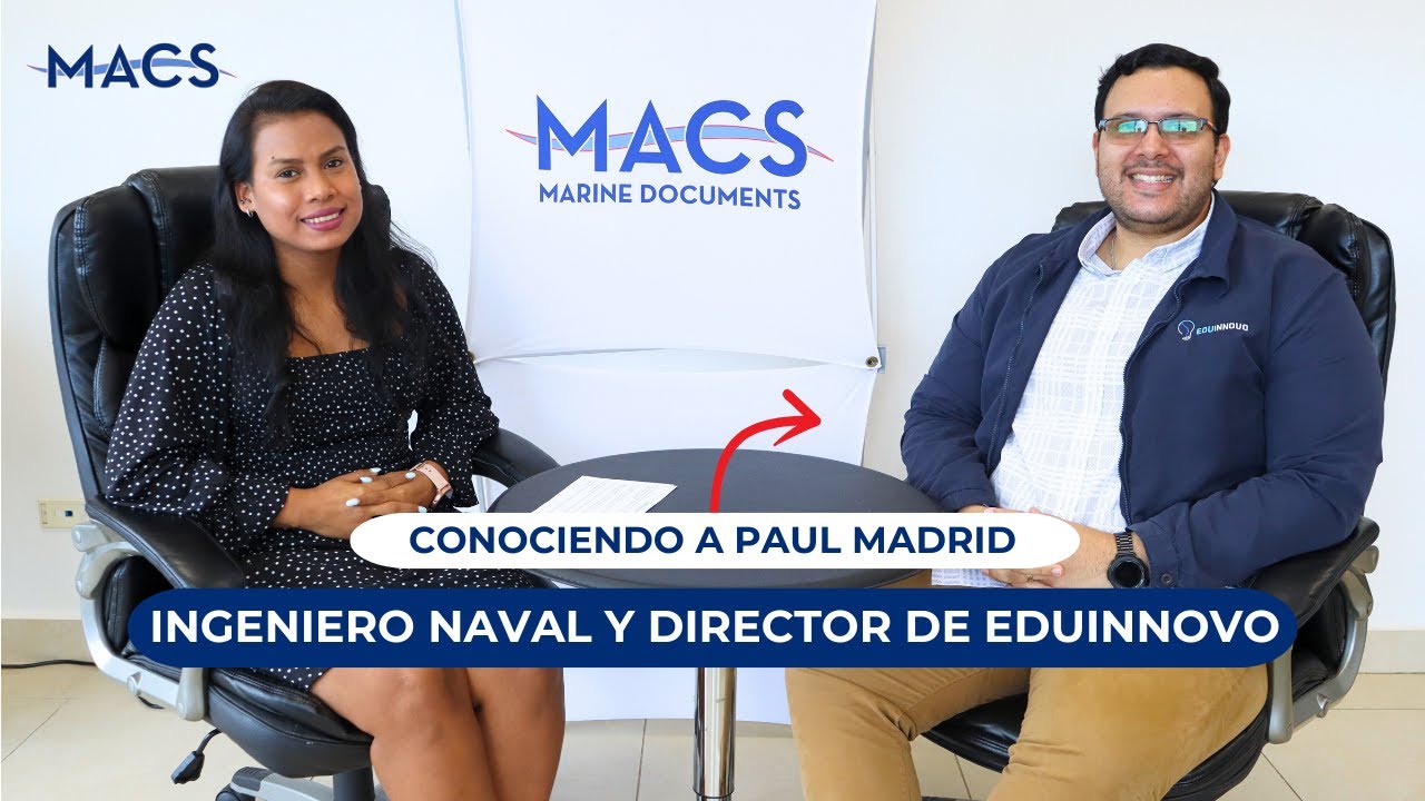 CONOCIENDO A PAUL MADRID, INGENIERO NAVAL Y DIRECTOR DE EDUINNOVO.