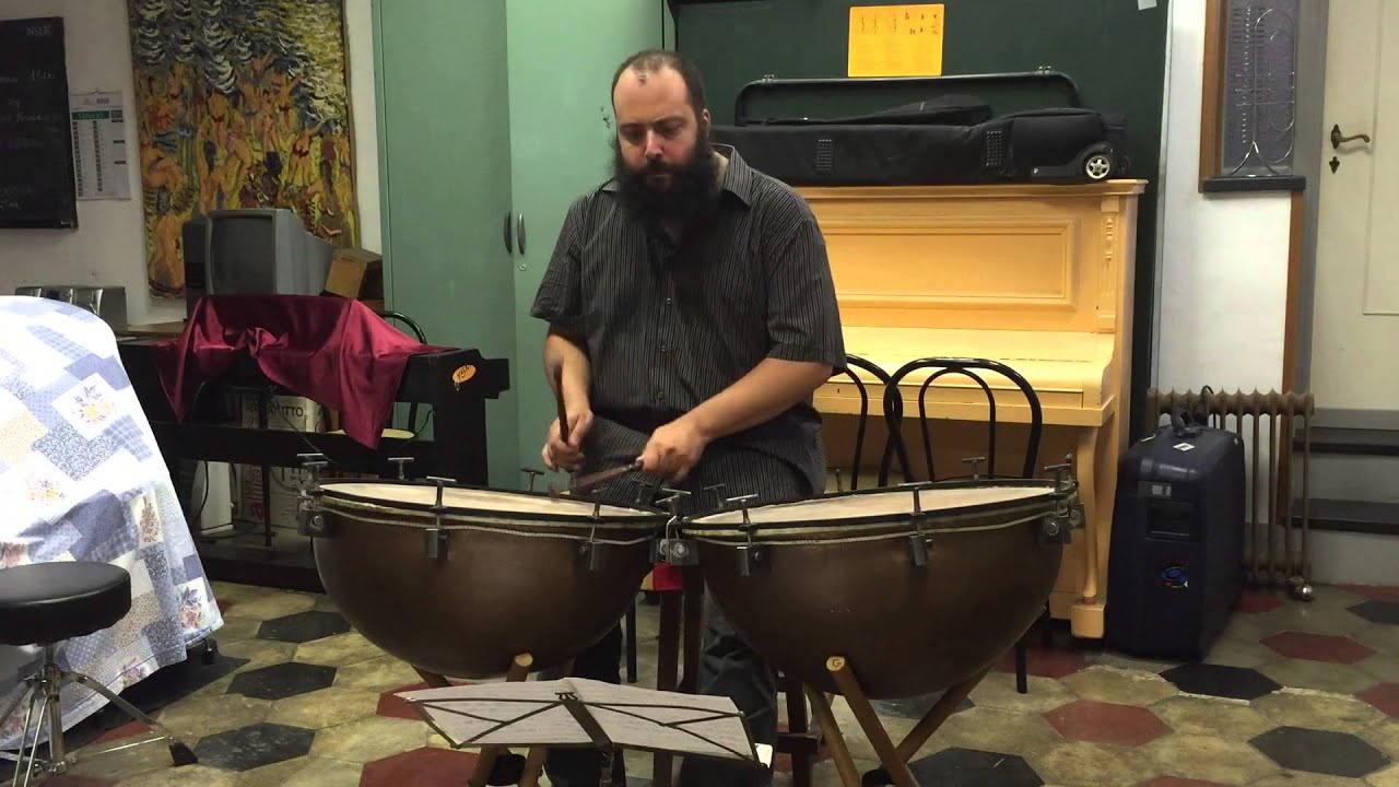 Marche de Timballe puor les gardes du Roy faite par M. Bablon - Matteo Rabolini - Baroque Timpani