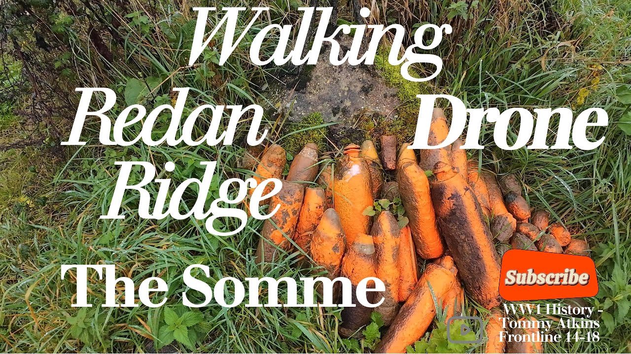 The Ridges of the Western Front | High Ground, Heavy Price – Redan Ridge & the Somme#worldwar1#drone