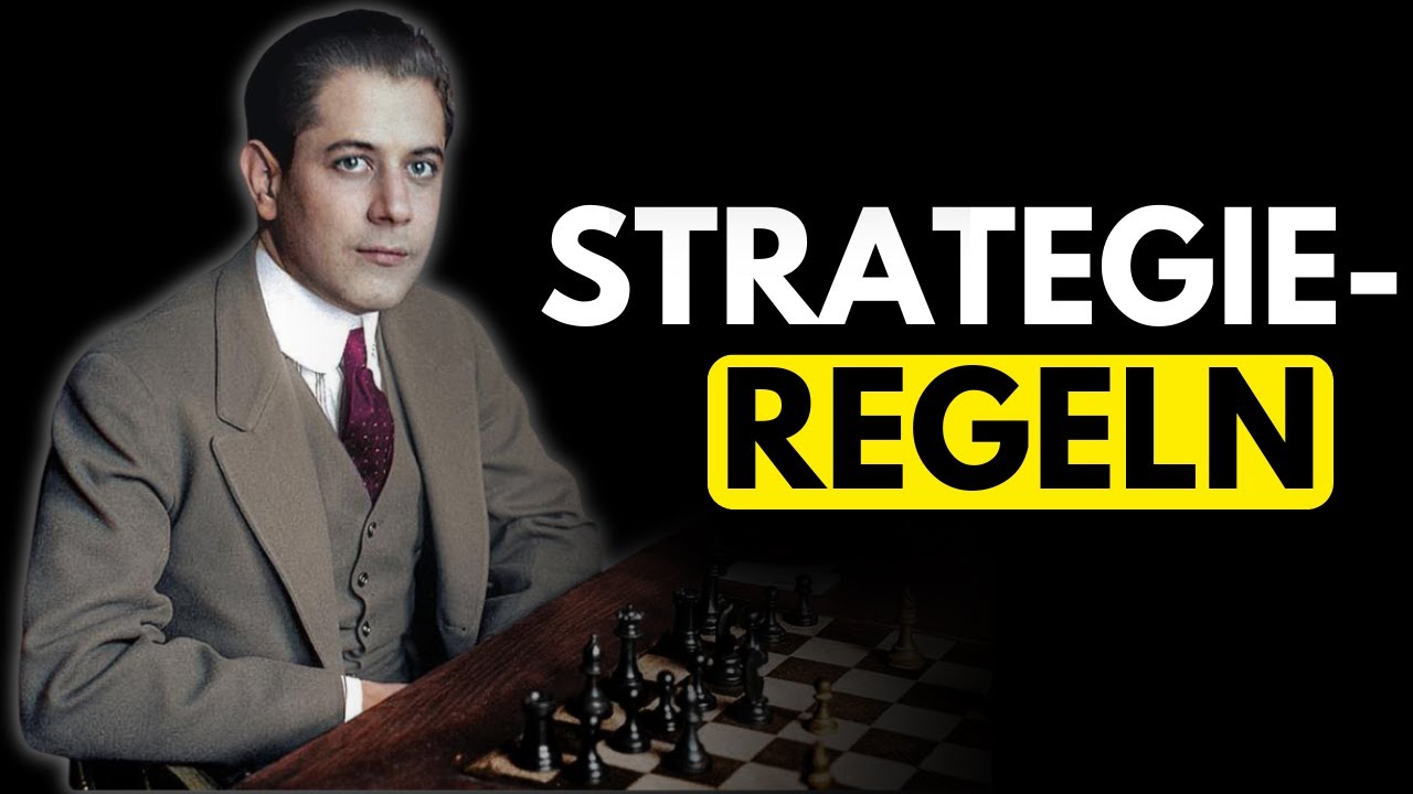 Diese 5 Merksätze von Capablanca verbessern dein Schach sofort!
