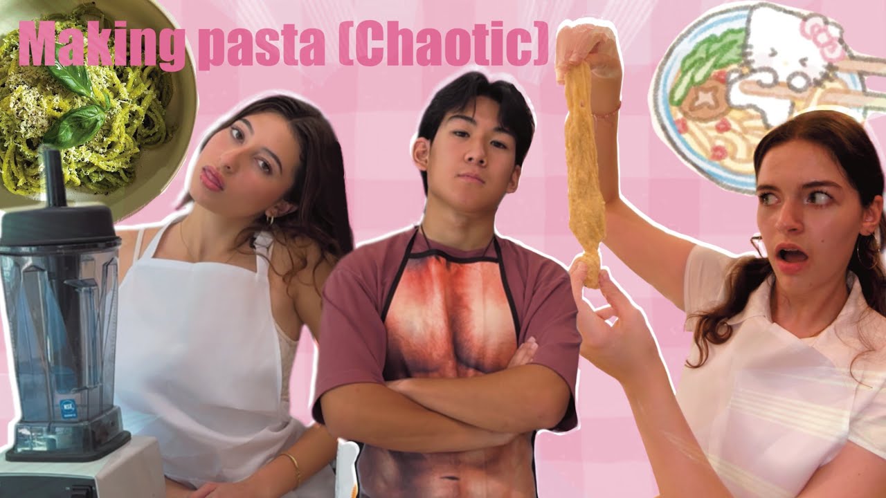 Making Pasta With A K-POP IDOL!!