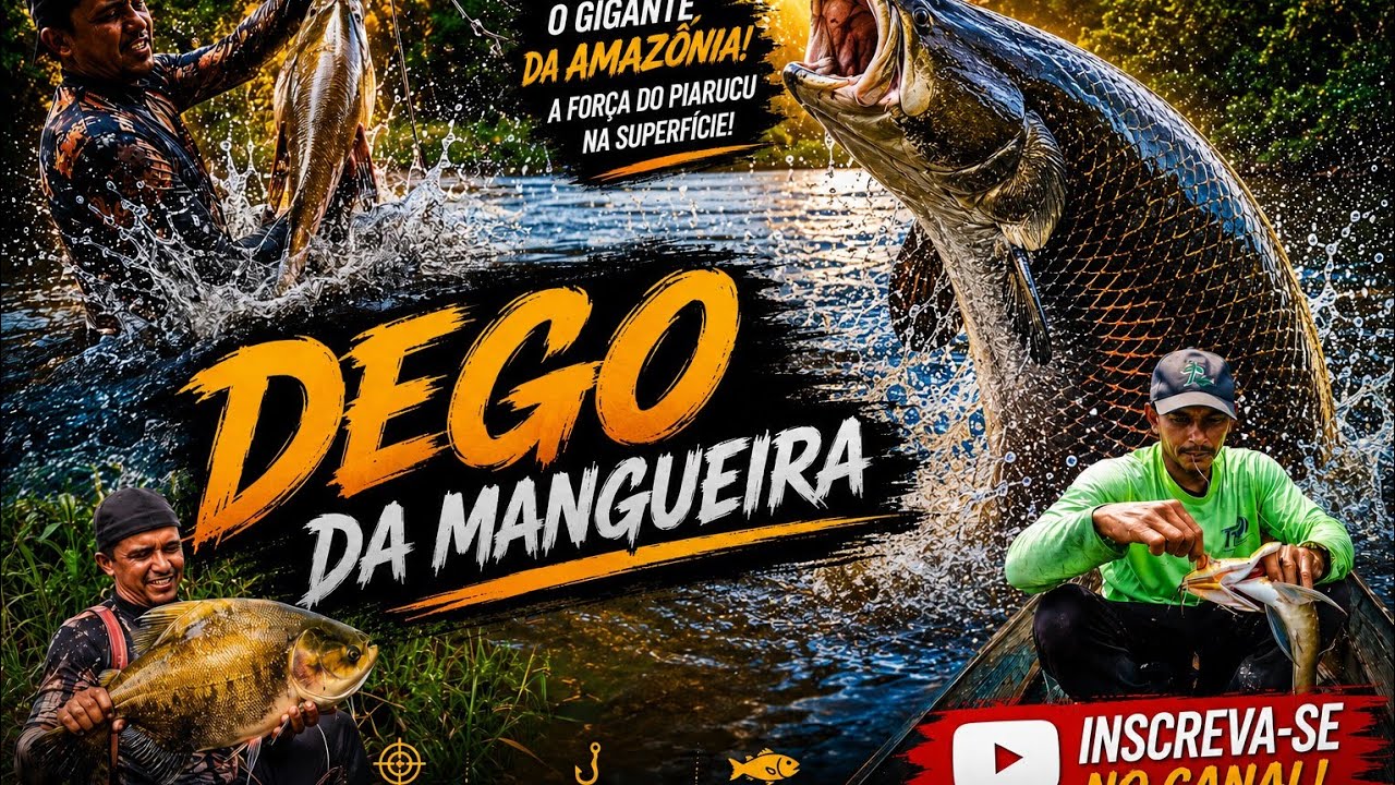 MAIS UMA AVENTURA   ABENÇOADA PIRARUCU NO CANIÇO 