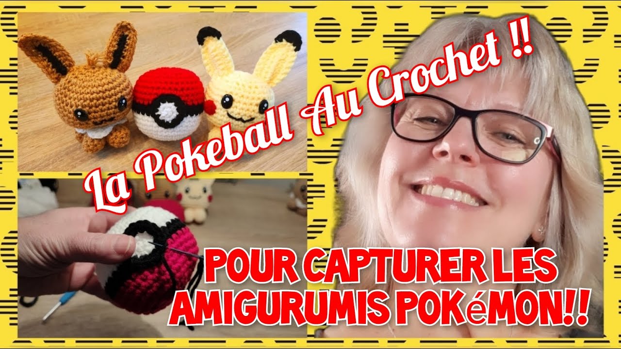 POKEBALL Pokémon au crochet Facile