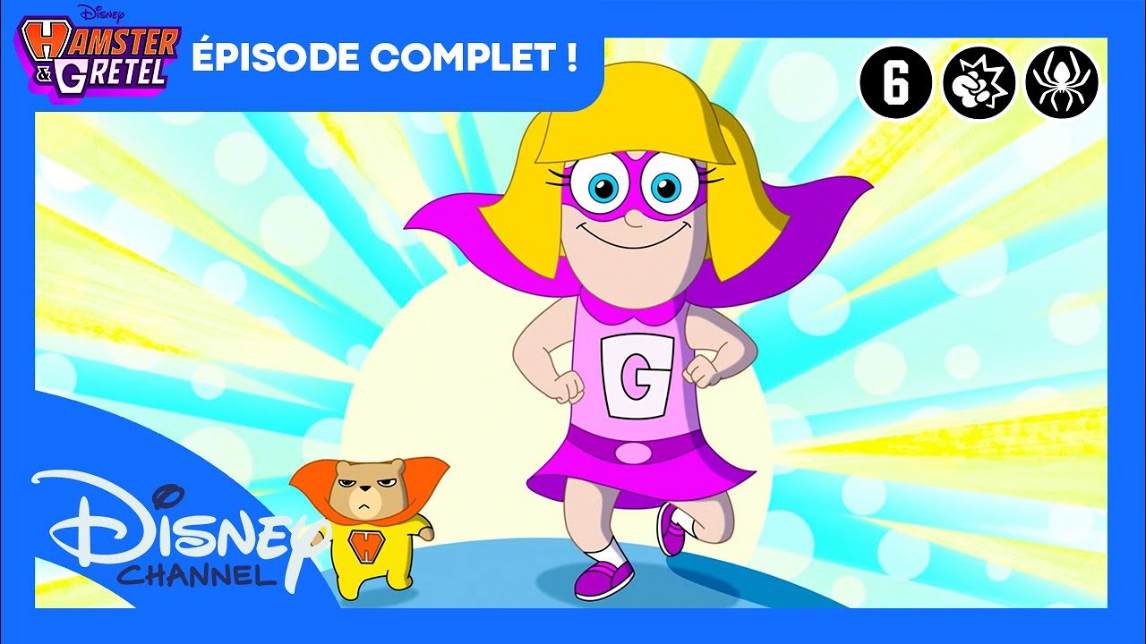 Hamster et Gretel | Superpouvoirs | Épisode Entier | Disney Channel Belgique