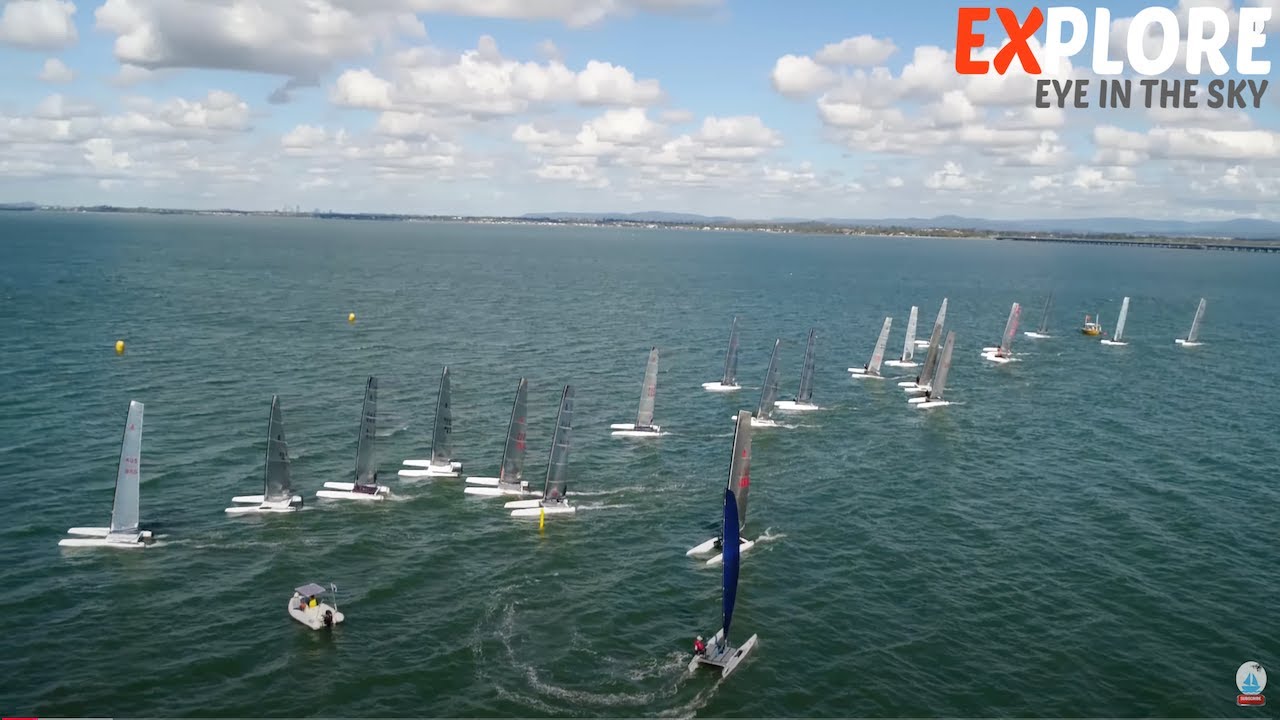 A Class State Titles - Catamaran Racing Foiling at it's best, Join us and enjoy.