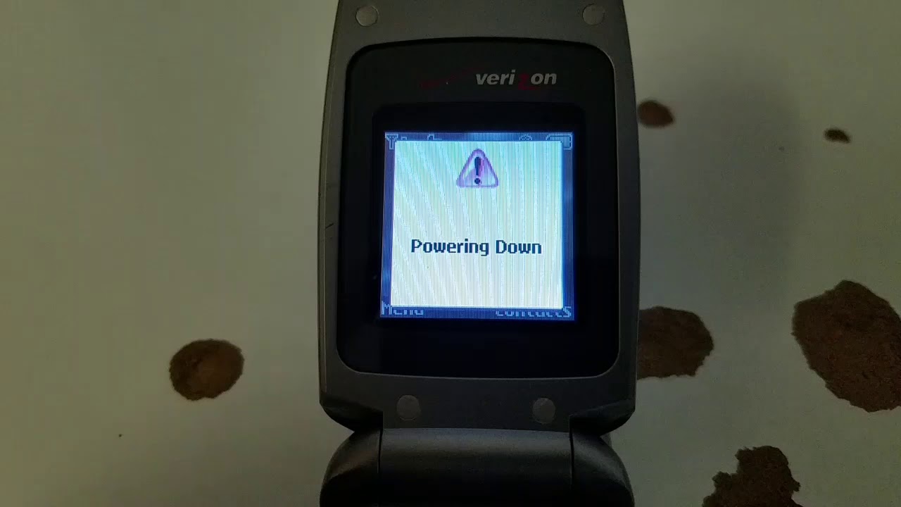 LG VX3400 - Battery empty