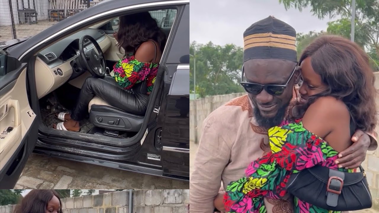 Boyfriend proposed and gifted his girlfriend a car after she passed a loyalty test