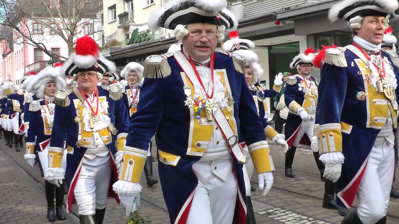 Fastnacht Mainz 2013 - Parade der närrischen Garden - Füsiliergarde