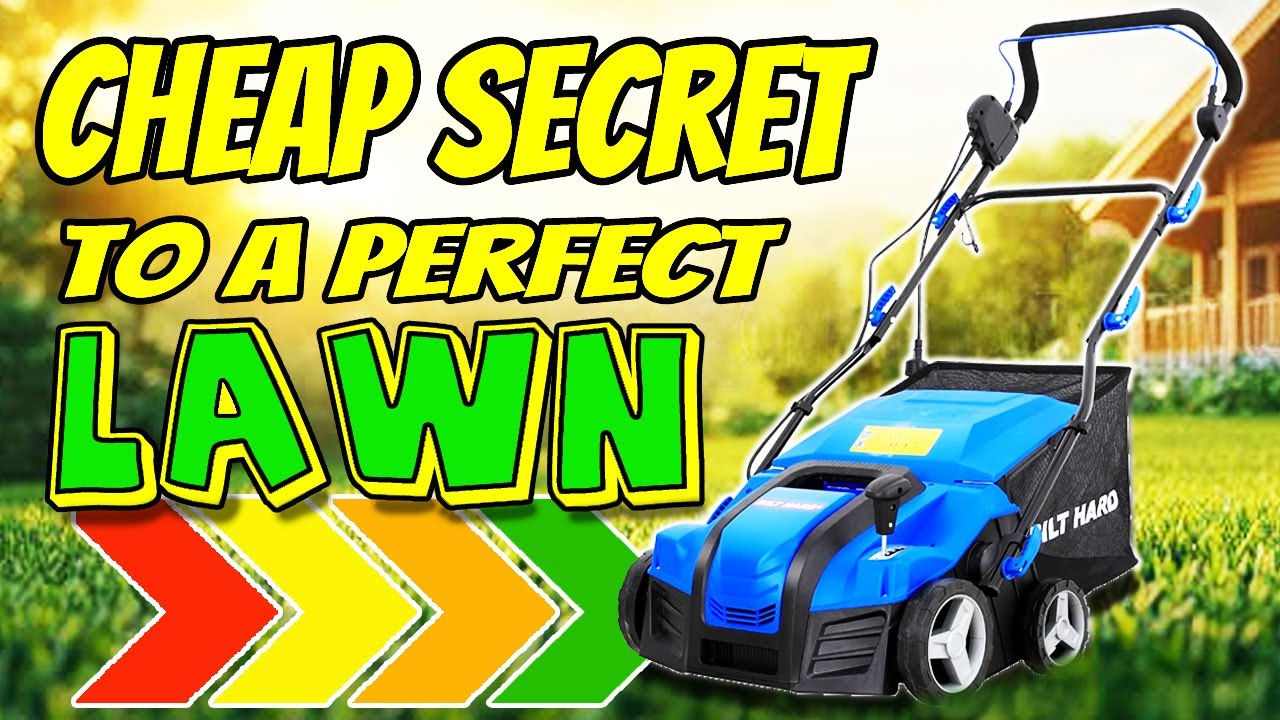 Lush Lawn Hack | Cheapest 16inch 15amp Dethatcher & Scarifier