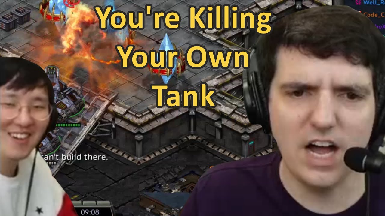 You're Killing Your Own Tank (Artosis Clips)