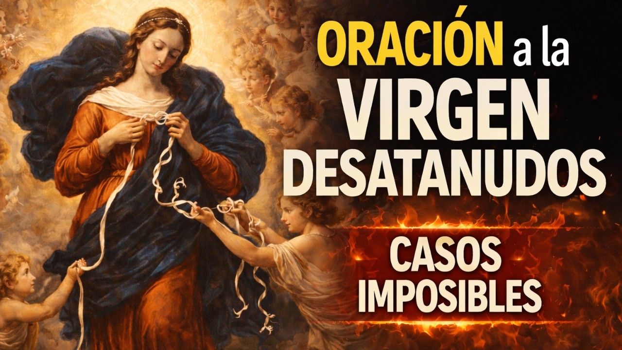 Oración a la Virgen Desatanudos para Peticiones Difíciles y Casos Imposibles 🙏✨
