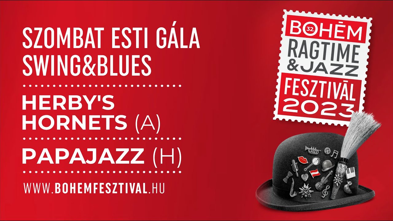 32nd International Bohém Ragtime & Jazz Festival LIVE 4  Saturday night gala: Swing & Blues