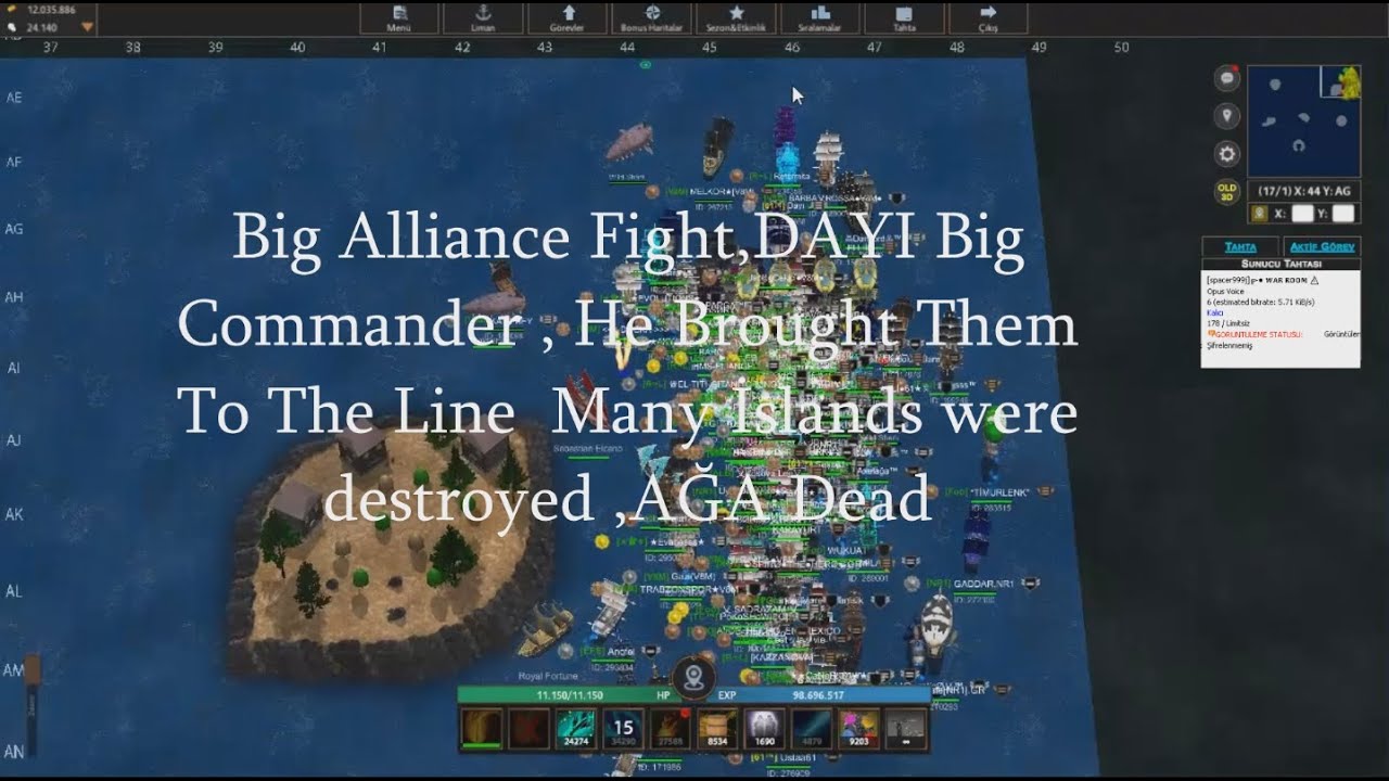 Battle of sea - Alliance Fight
