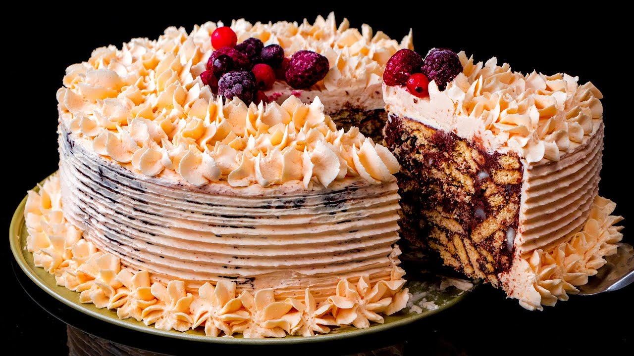 Un magnifique gâteau sans cuisson? Oui! C'est possible!| Savoureux.tv