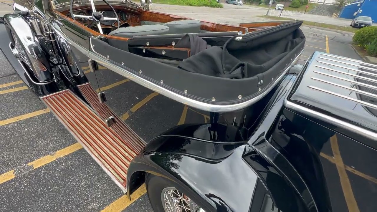 1931 Rolls-Royce Phantom II Croydon Convertible Coupe by Brewster