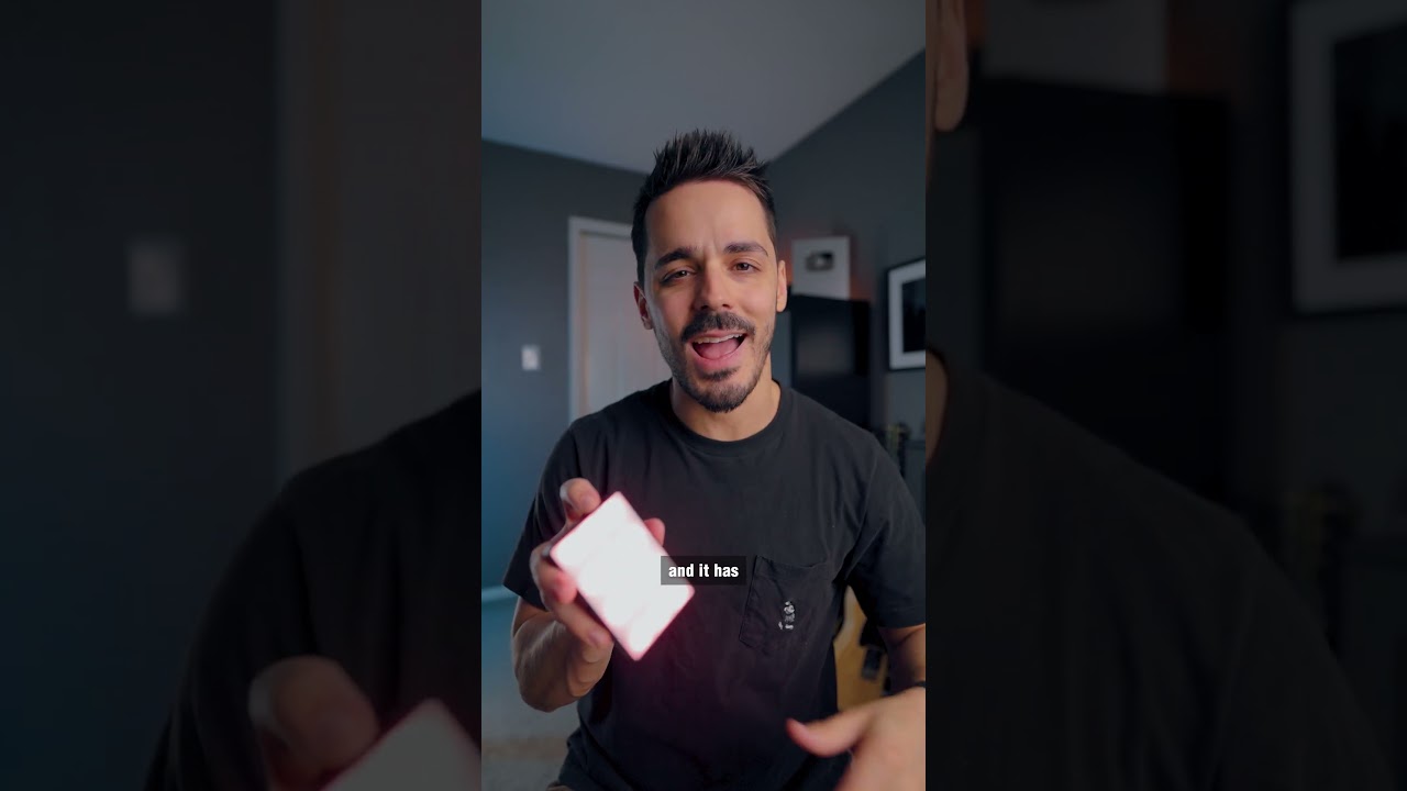 This TINY LED Light is 7 years old 💡 (Aputure MC Pro)