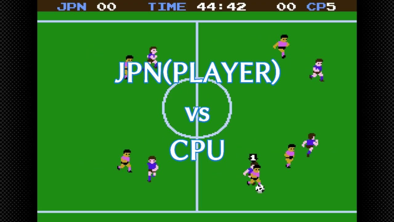 【SOCCER】JPN(PLAYER) vs  CPU