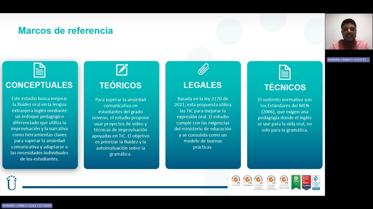 SUSTENTACION, PROYECTO DE GRADO