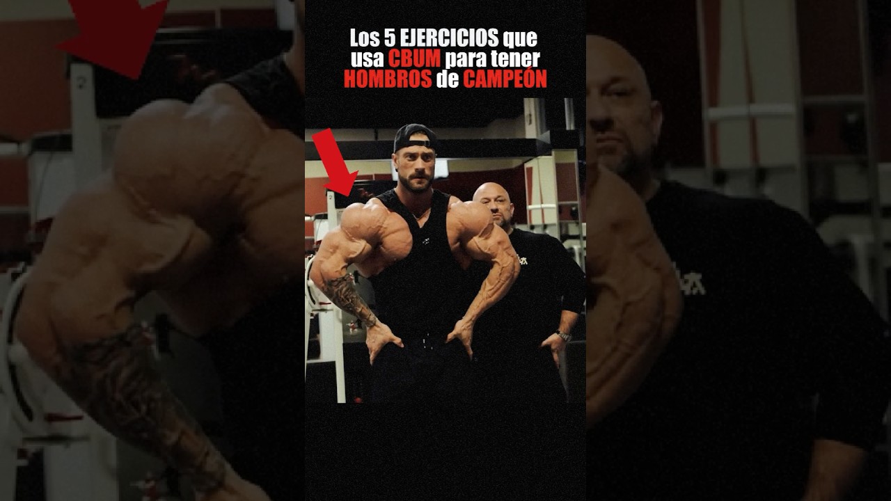 TOP 5 EJERCICIOS DE HOMBROS DE CBUM 💪⚡