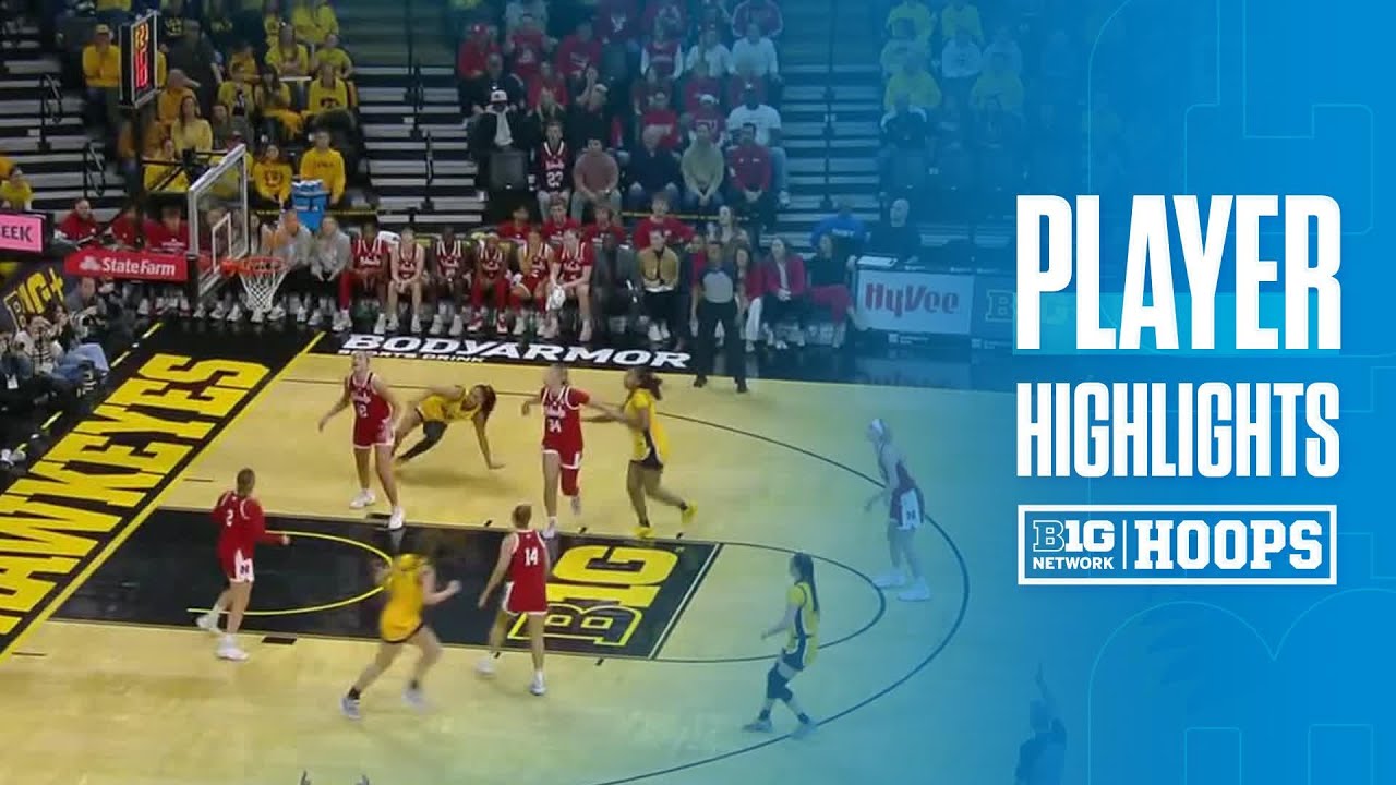 Chazadi Wright Highlights vs. Nebraska | Iowa Women's Basketball | 01/01/2026