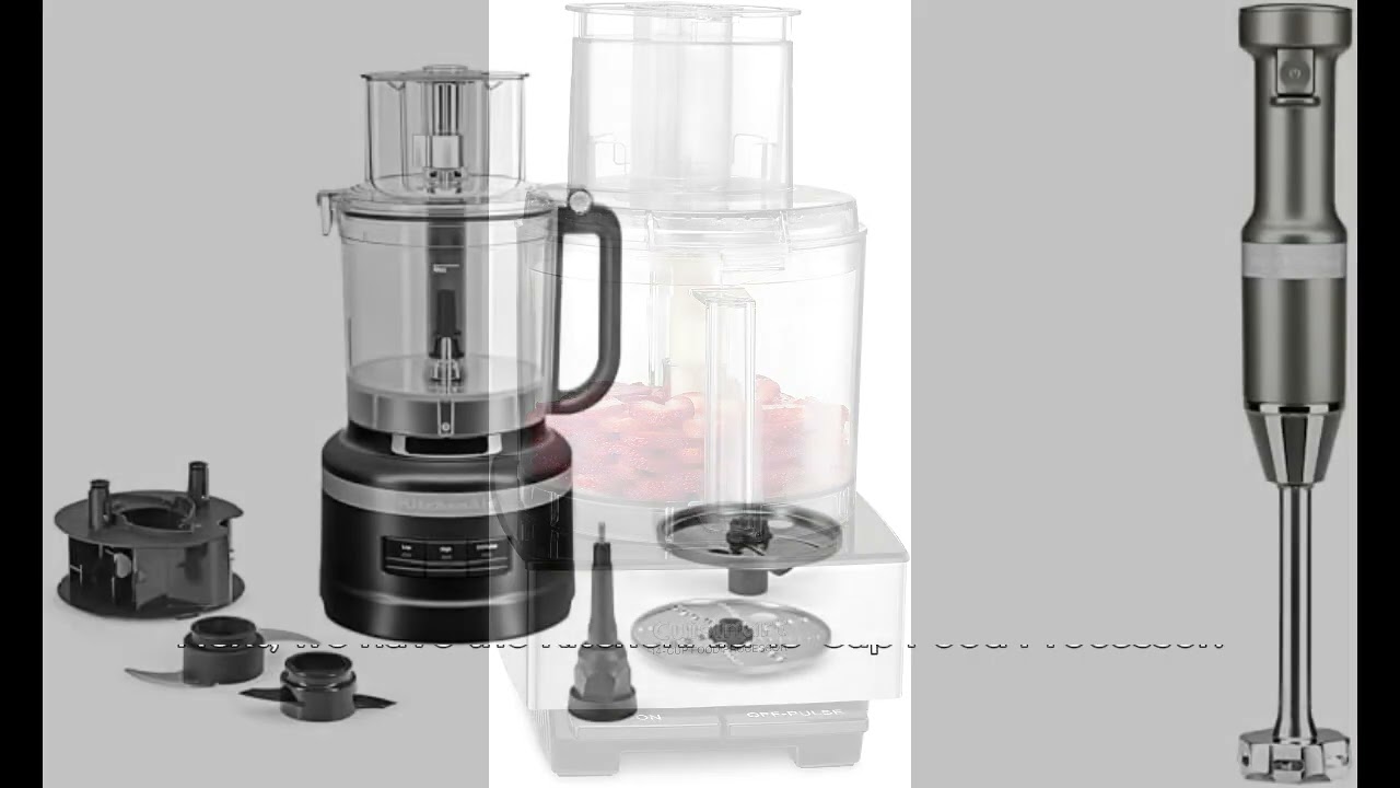 Food Processor Face-Off: Cuisinart vs. KitchenAid vs. Breville!