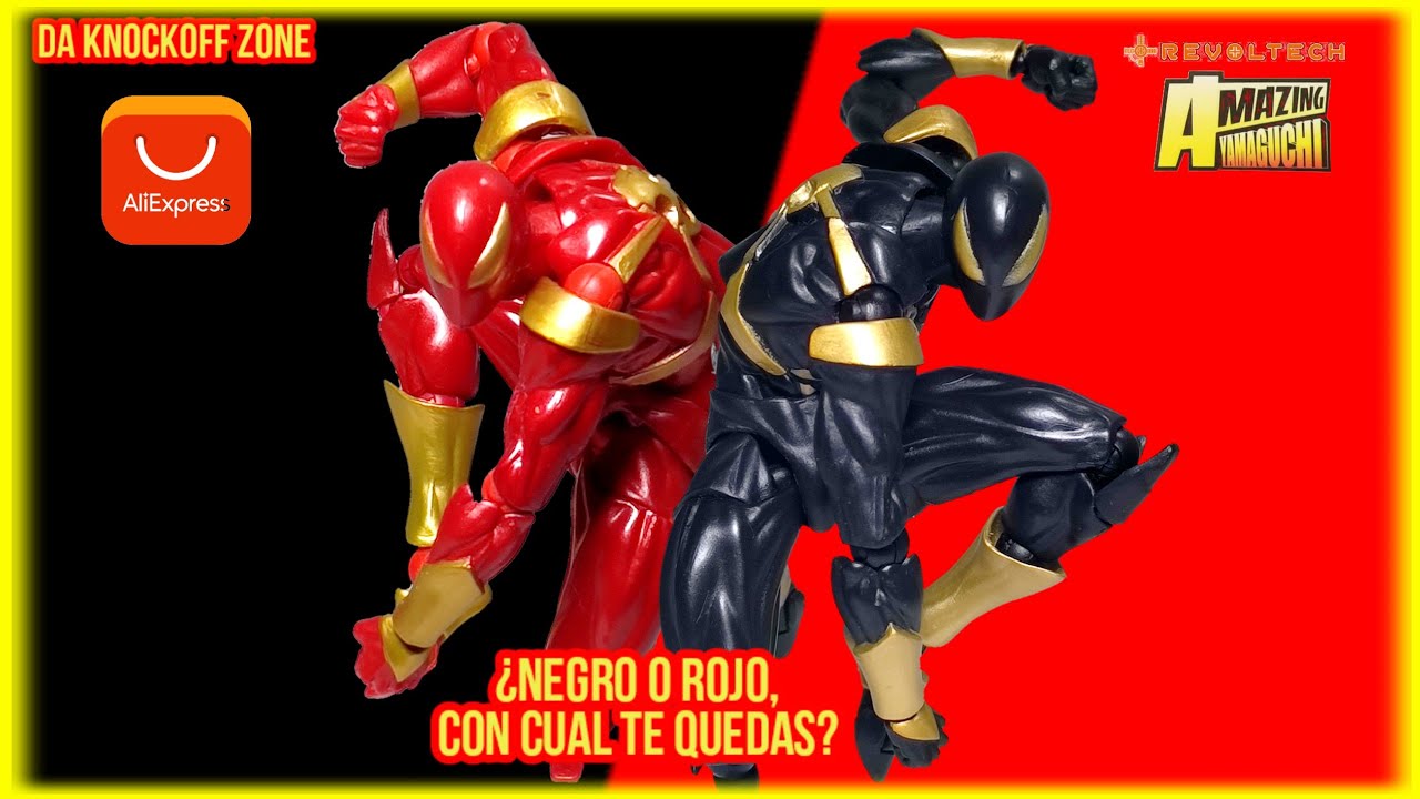 REVOLTECH Iron Spider Alternativo de Aliexpress Reseña Analisis #review #unboxing #Spiderman #marvel