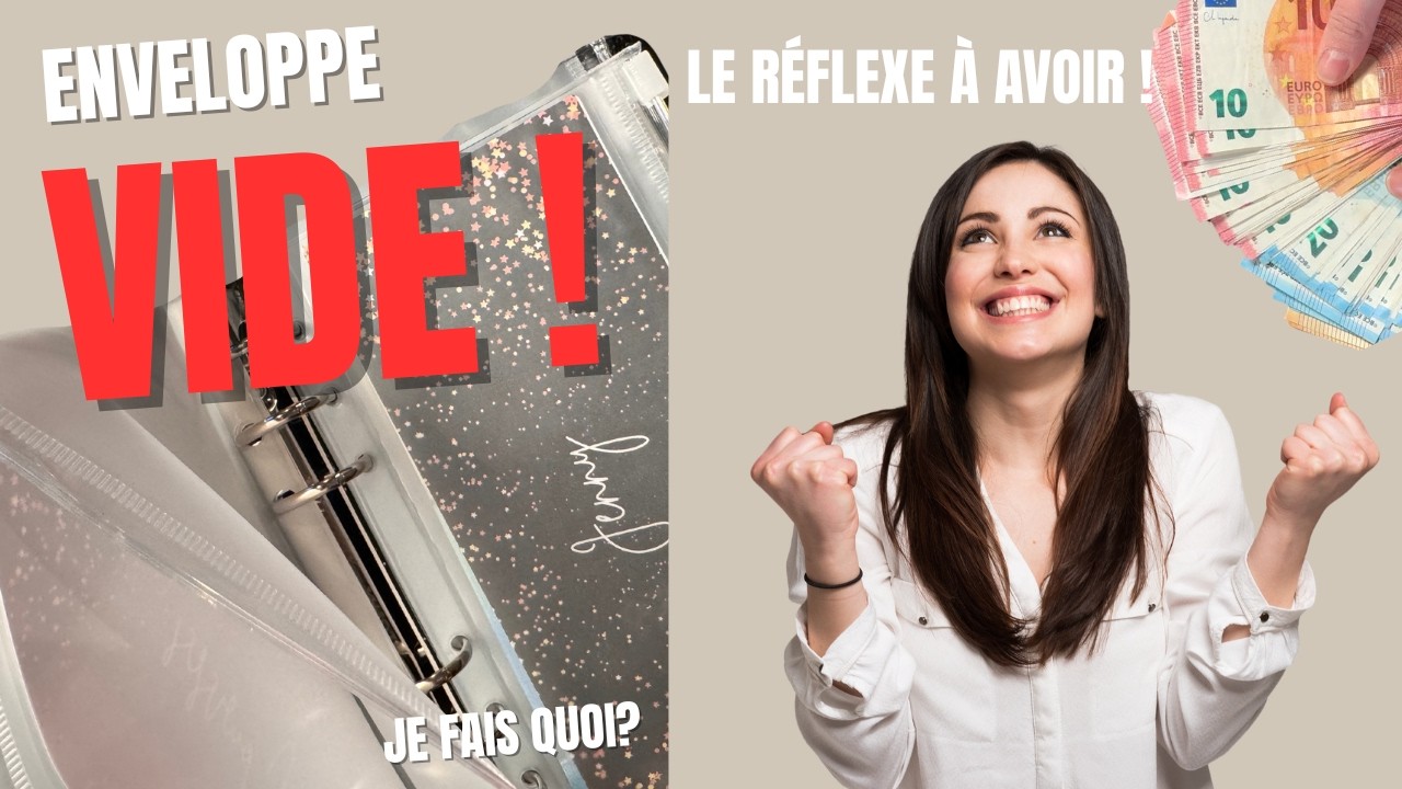 AU SECOURS ! Mon enveloppe est vide : que faire ? 😱 (Astuces Budget)