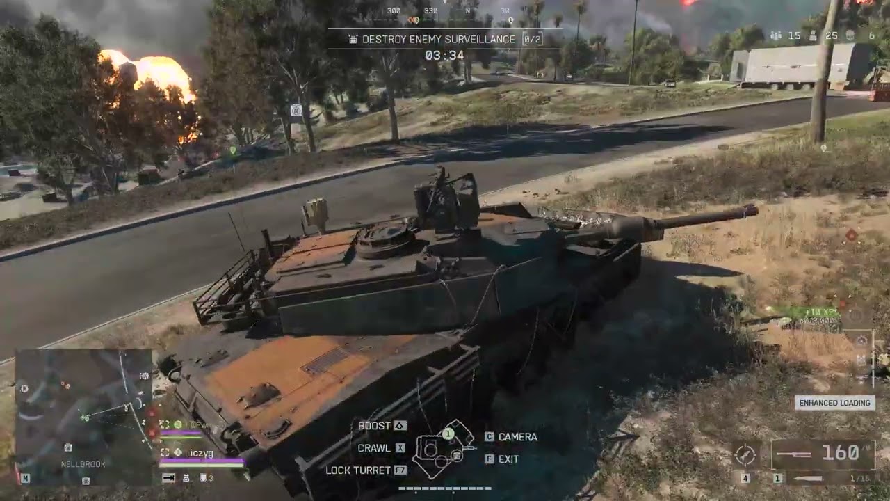 Игрок в WoT на танке фактически увеличивает силу в красной зоне.