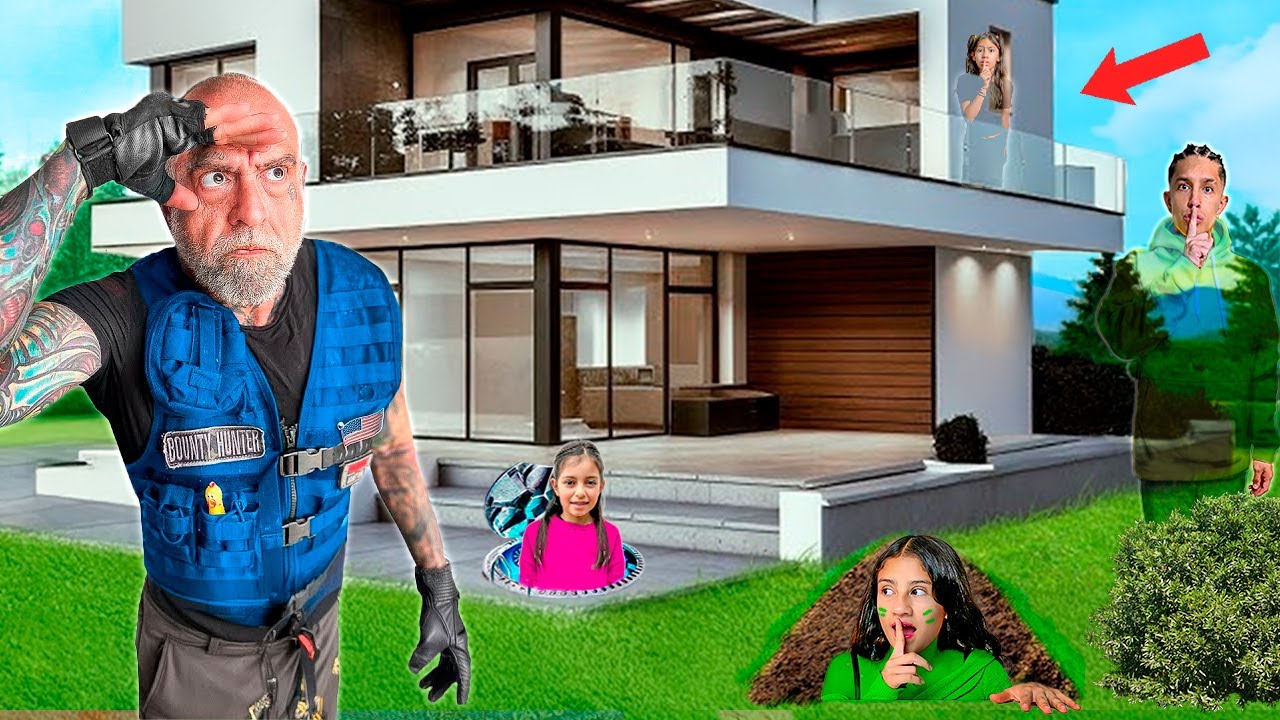 ¡MI AMIGO ES UN ASESINO! ¡JUGAMOS a LAS ESCONDIDAS EN SU CASA!
