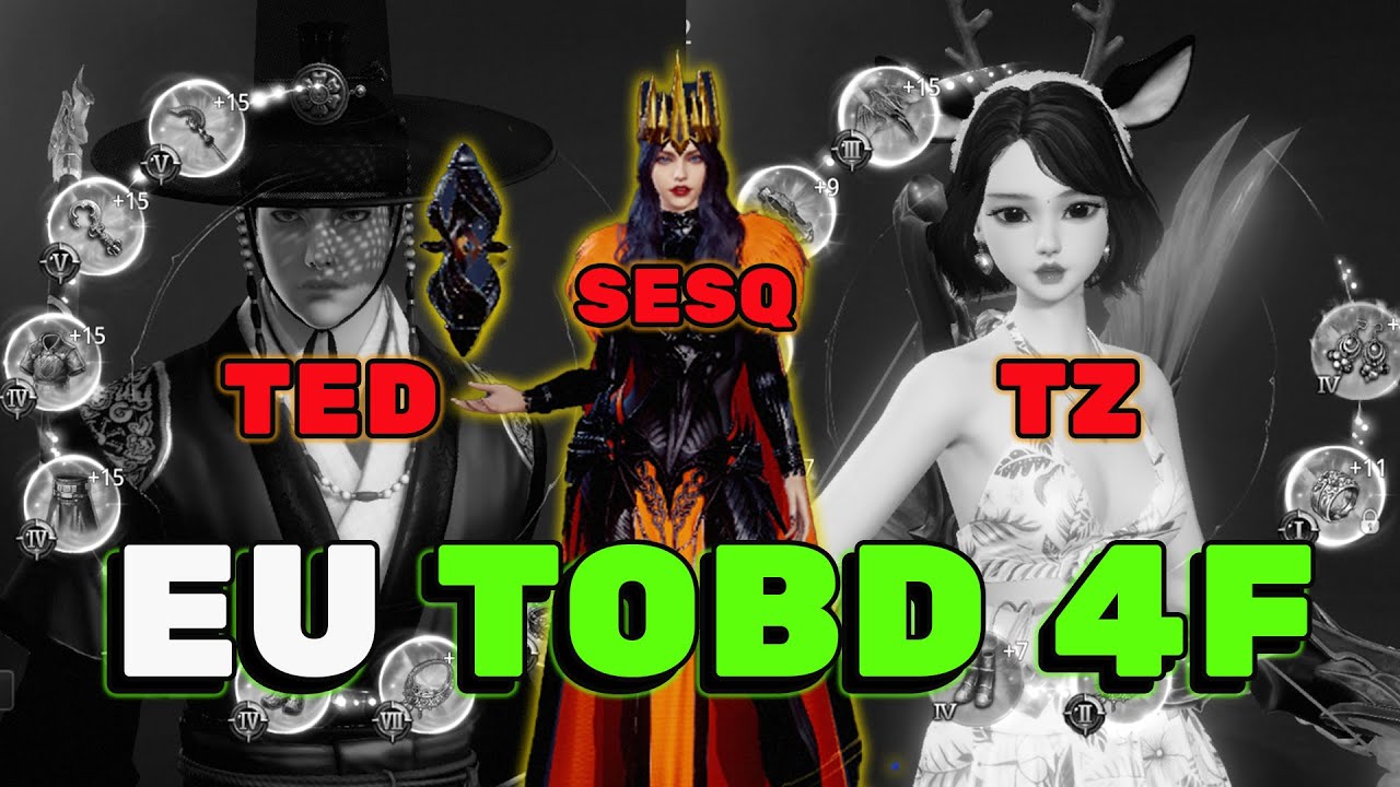 TED X TZ PT VS NIGHTGODSESQ TEAM AT EU TOBD4F | FF/DTM VS SD/HOF | MIR4