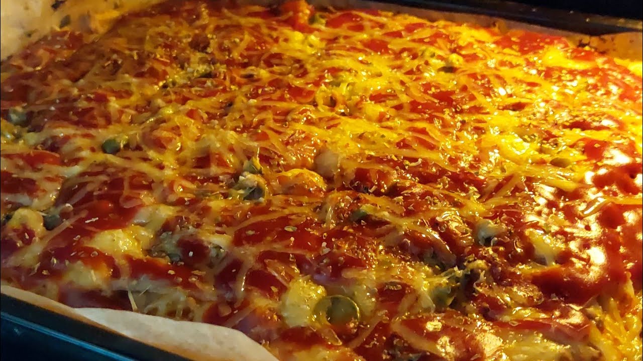 PIZZA, najukusnija POSNA🍕  #Pizza with tuna🍕