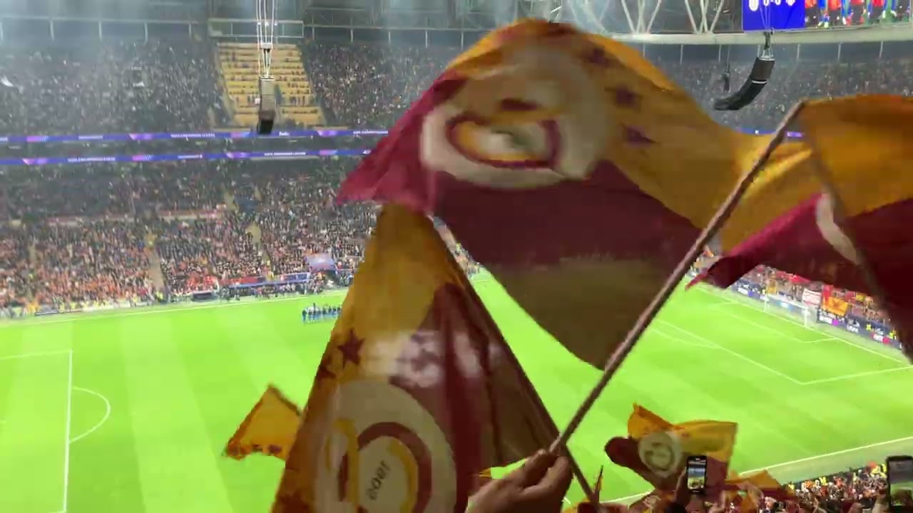 Galatasaray-Atletico Madrid, şampiyonlar Ligi marşı