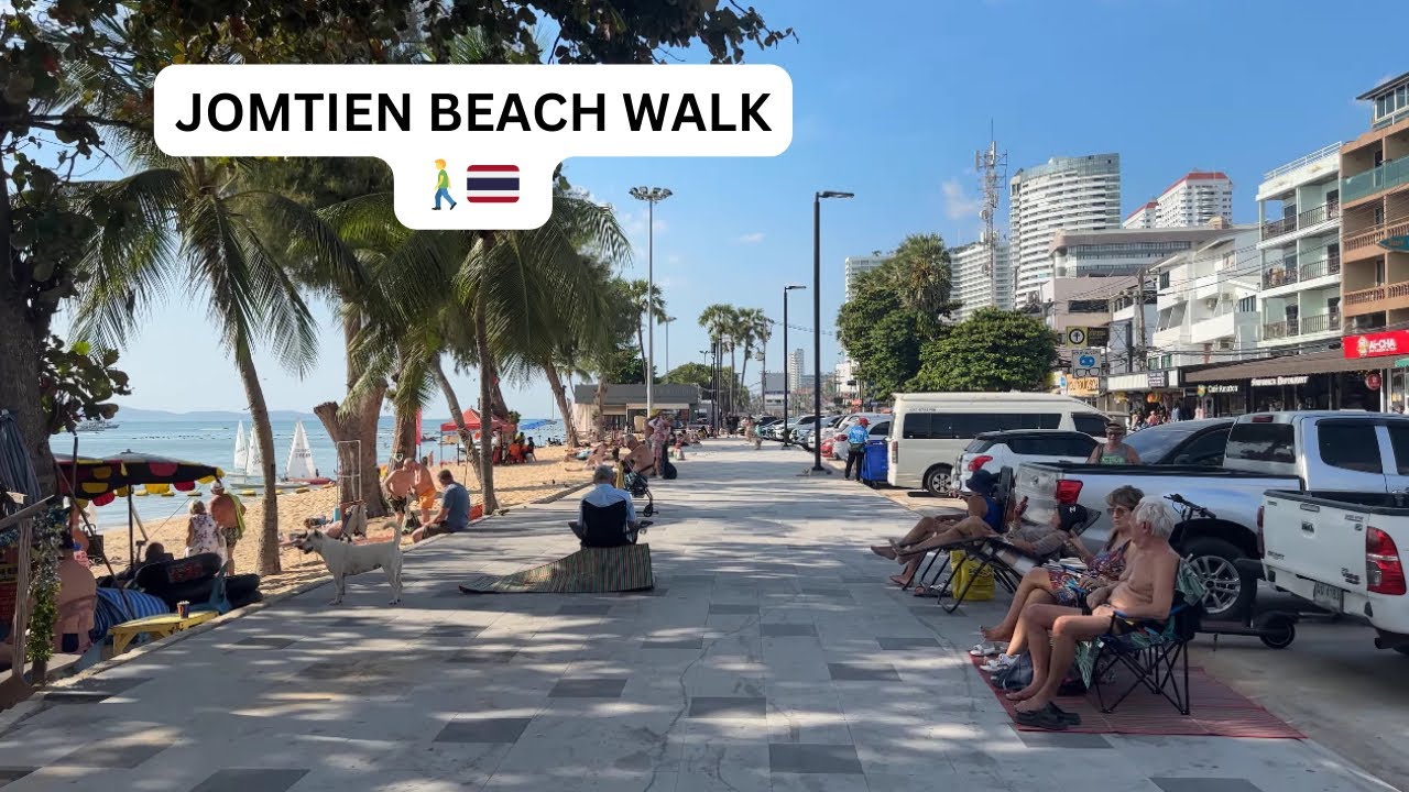 How is Pattaya Today? Jomtien Beach 🇹🇭🚶‍♂️