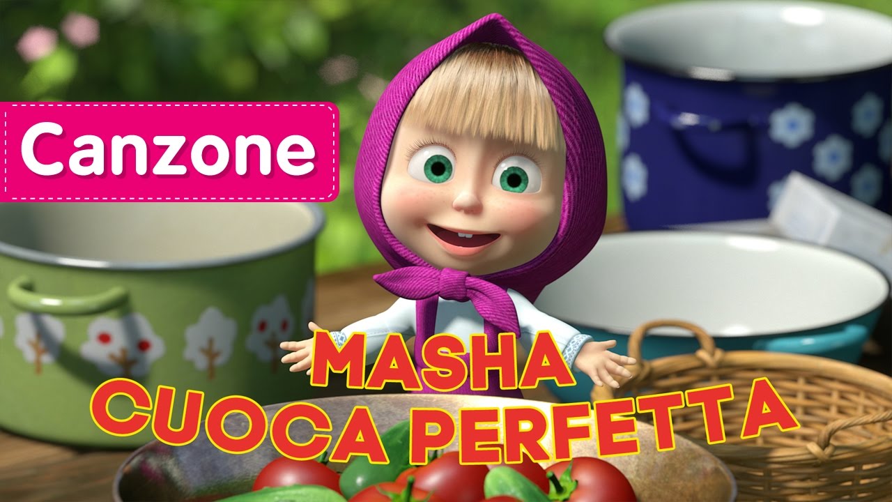 🎵 Masha e Orso - Masha cuoca perfetta (Un Giorno Da Ricordare) - Canzoni per bambini