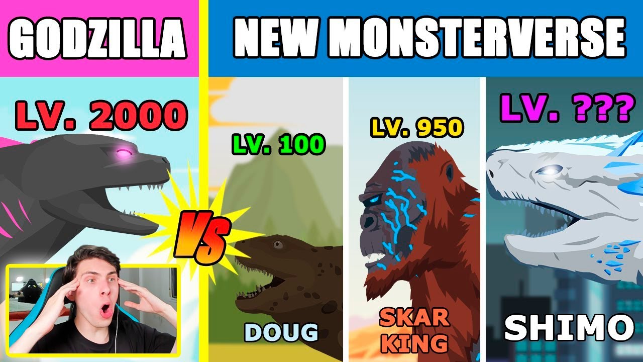 GODZILLA VS NUEVO MONSTERVERSE RETO NIVEL DE GUERRA - REACCION KAIJU THEKALO