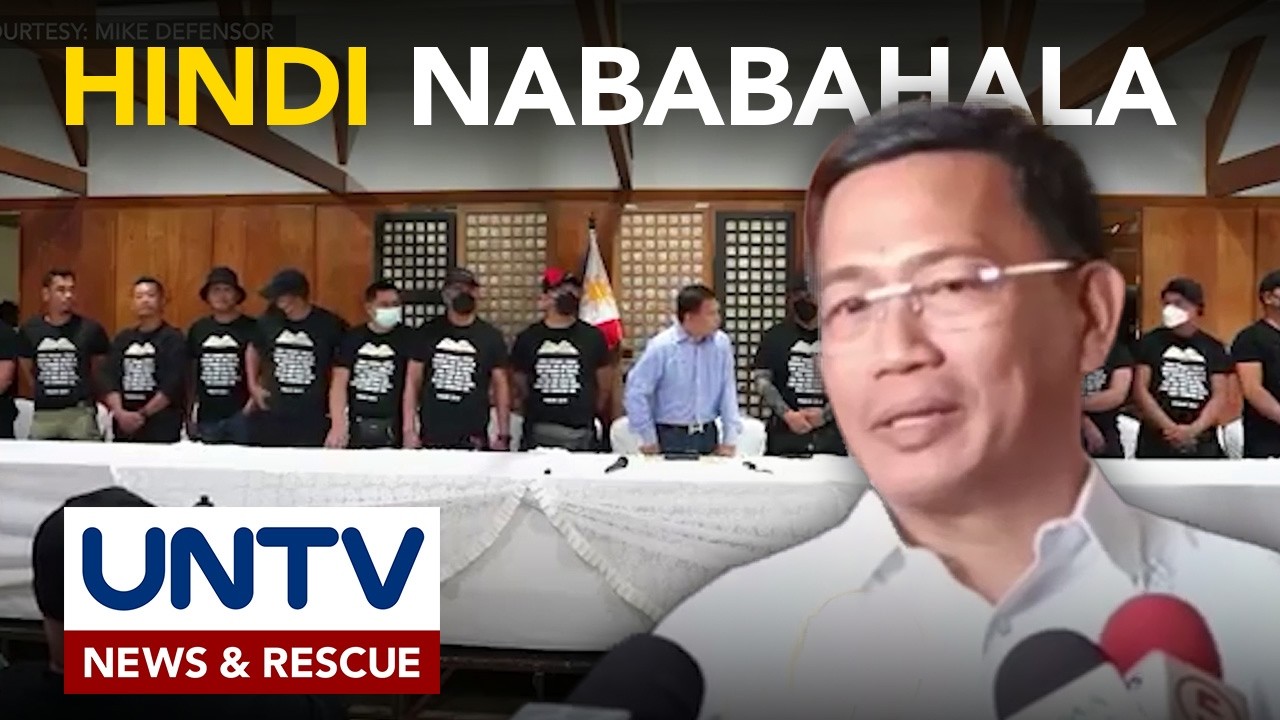 Natatanggap na threats, dinedma lang ng 18 ex-Marines at Atty. Baligod