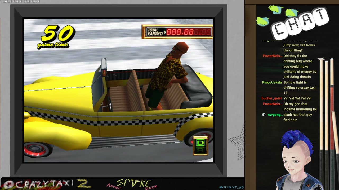 Spike After Dark - Crazy Taxi 2 (Full Stream)