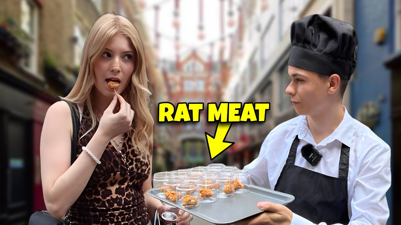 Feeding People Rat Meat Prank!