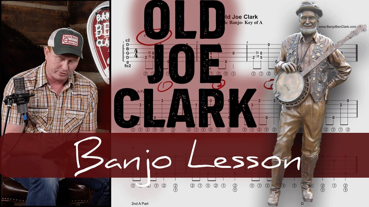 Old Joe Clark Banjo Lesson!