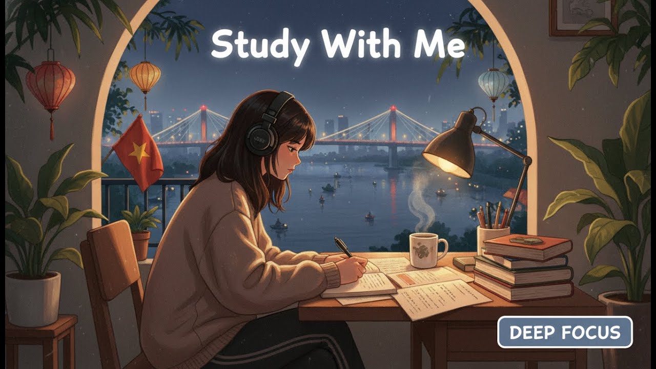 1 HOUR Study With Me at HIDDEN 24 ☕ Deep Focus Piano Ambience
