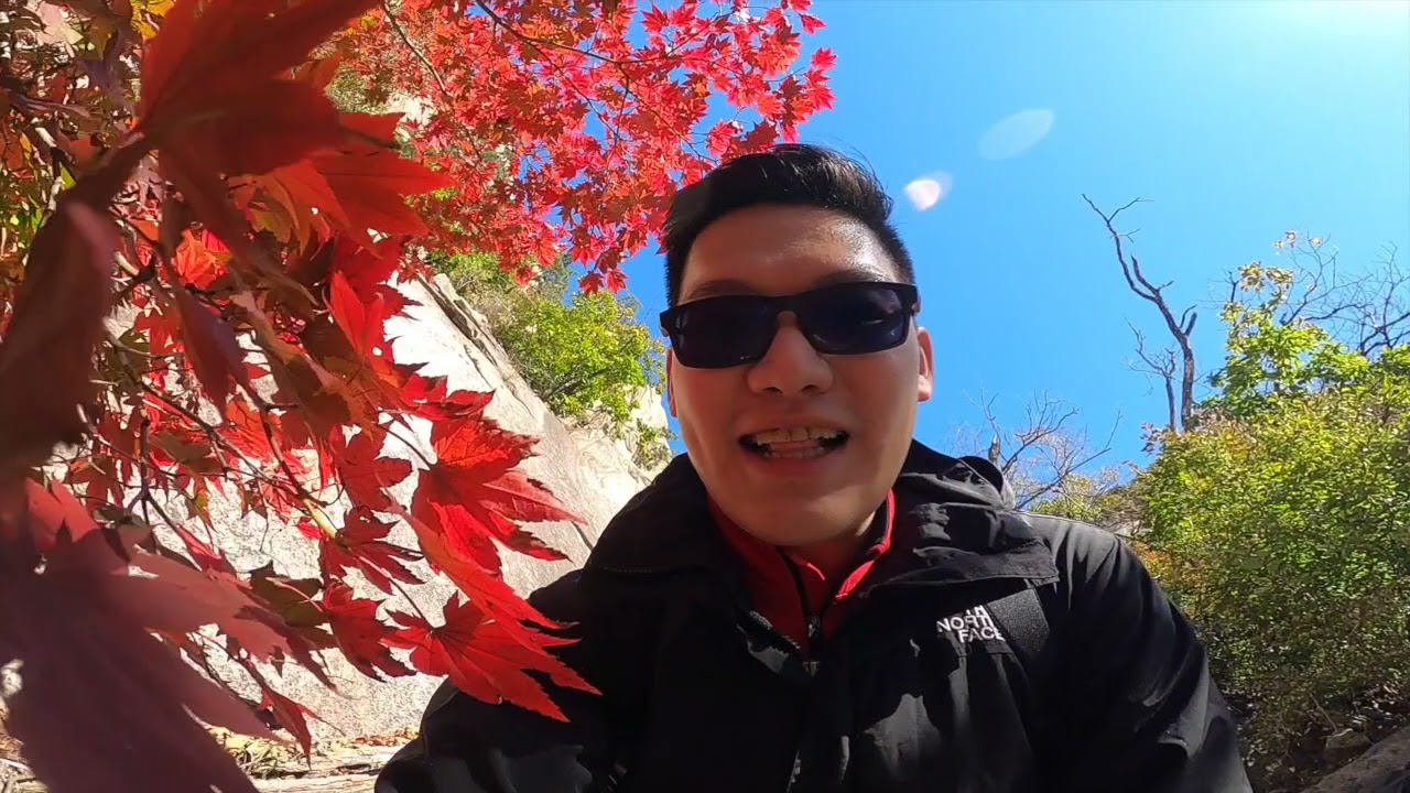 72 Bukhansan The Most Hiked Mountain in the World in Seoul (Full Trail) Begundae Peak Autumn