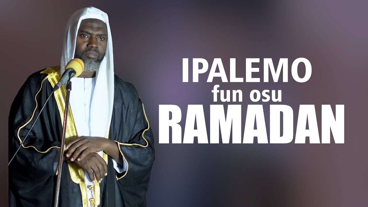 IPALEMO FUN OSU RAMADAN | Sheikh Ridwan Jamiu