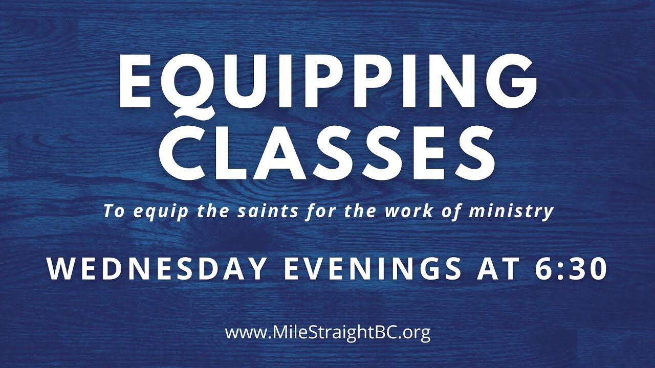 Equipping Class - January 28, 2028