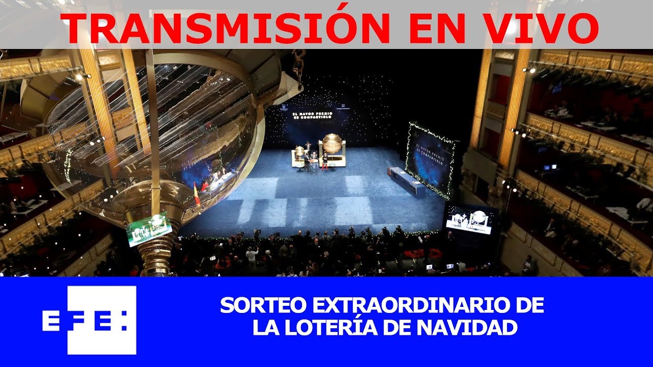 Sorteo Loter&iacute;a de Navidad 2018