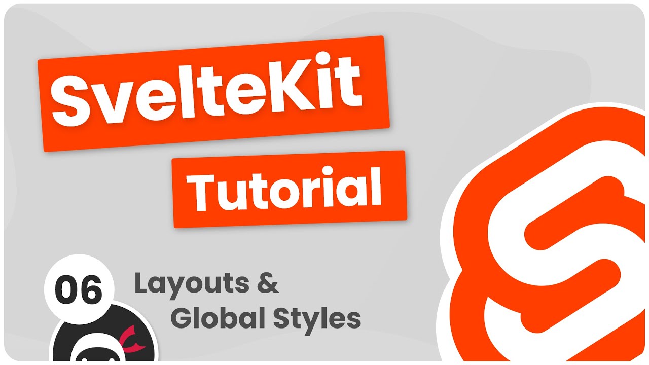 SvelteKit Crash Course Tutorial #6 - Layout Components