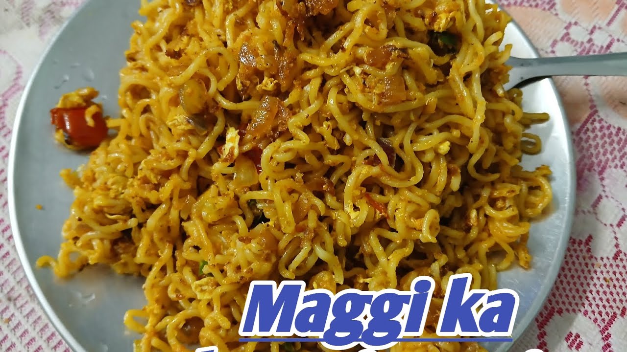 Maggi ka Chaumin ka recipe##.Egg Maggi recipe🍝🍝🍝🍝