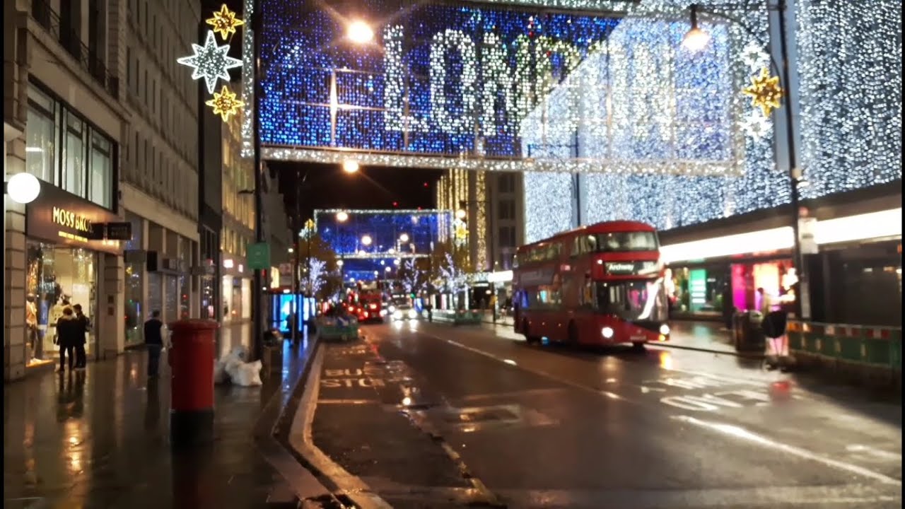 London West End and Christmas Lights 2020