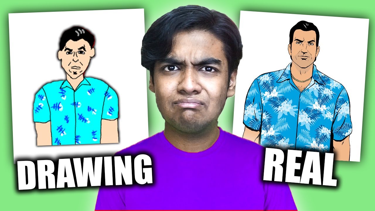Drawing Video Game Characters from Memory!