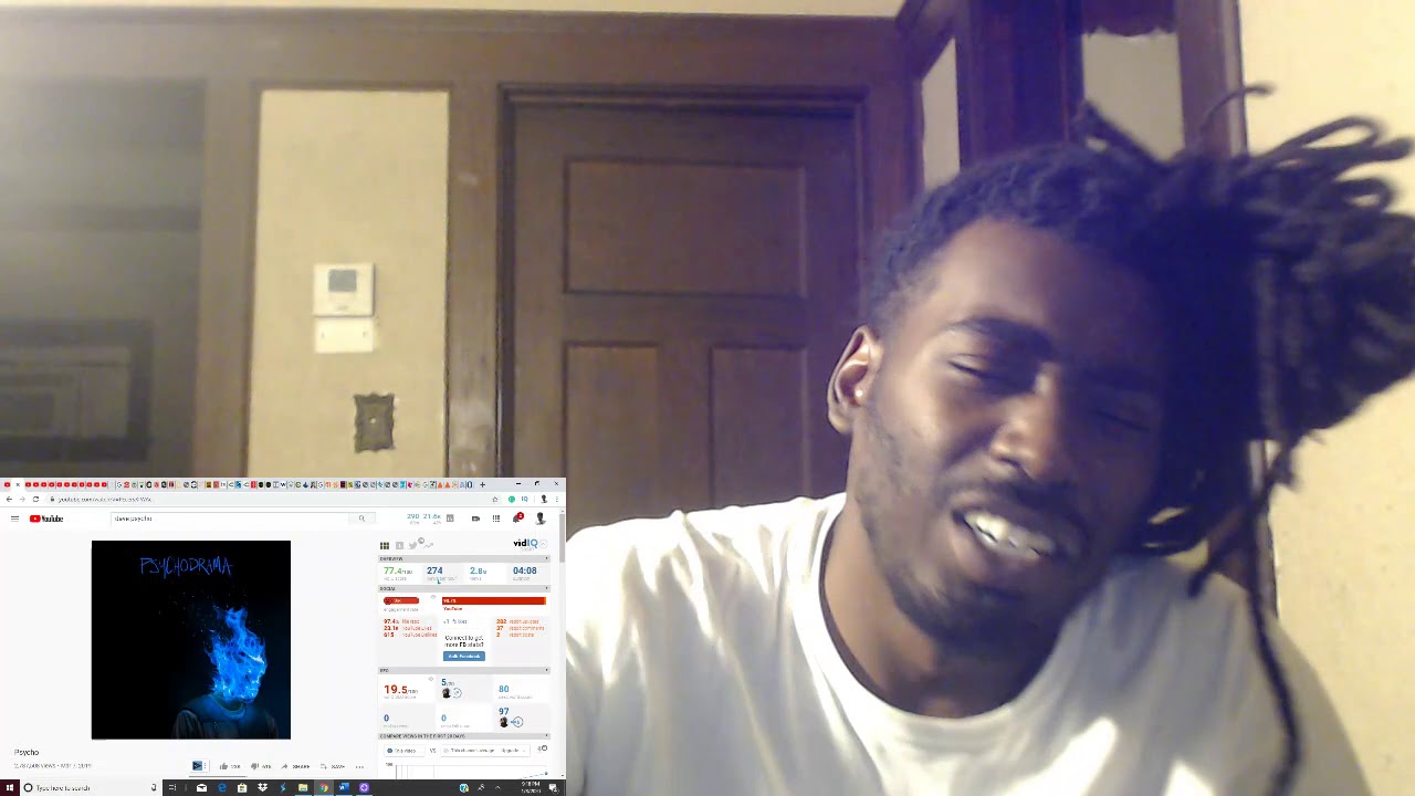 Dave - Psycho (UK Rap) *REACTION*
