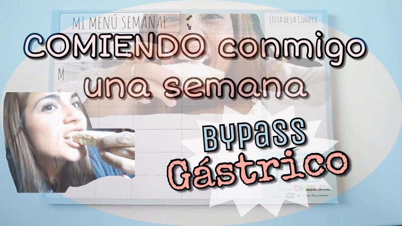 COMIENDO CONMIGO una semana, después de mi BYPASS GÁSTICO  + SORTEO | Cirugía bariátrica